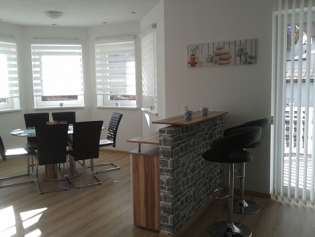 Frühstücksbar im Wohnbereich